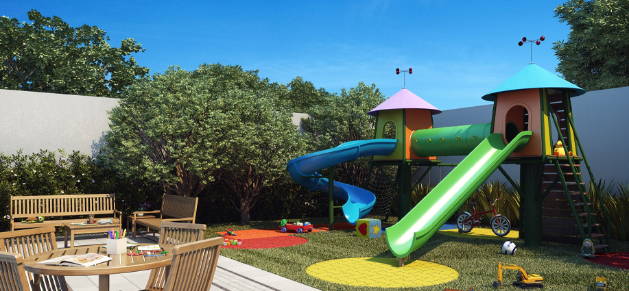 Foto da área comum Playground